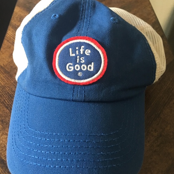 Life Is Good Other - Life is Good logo Soft Mesh Hat